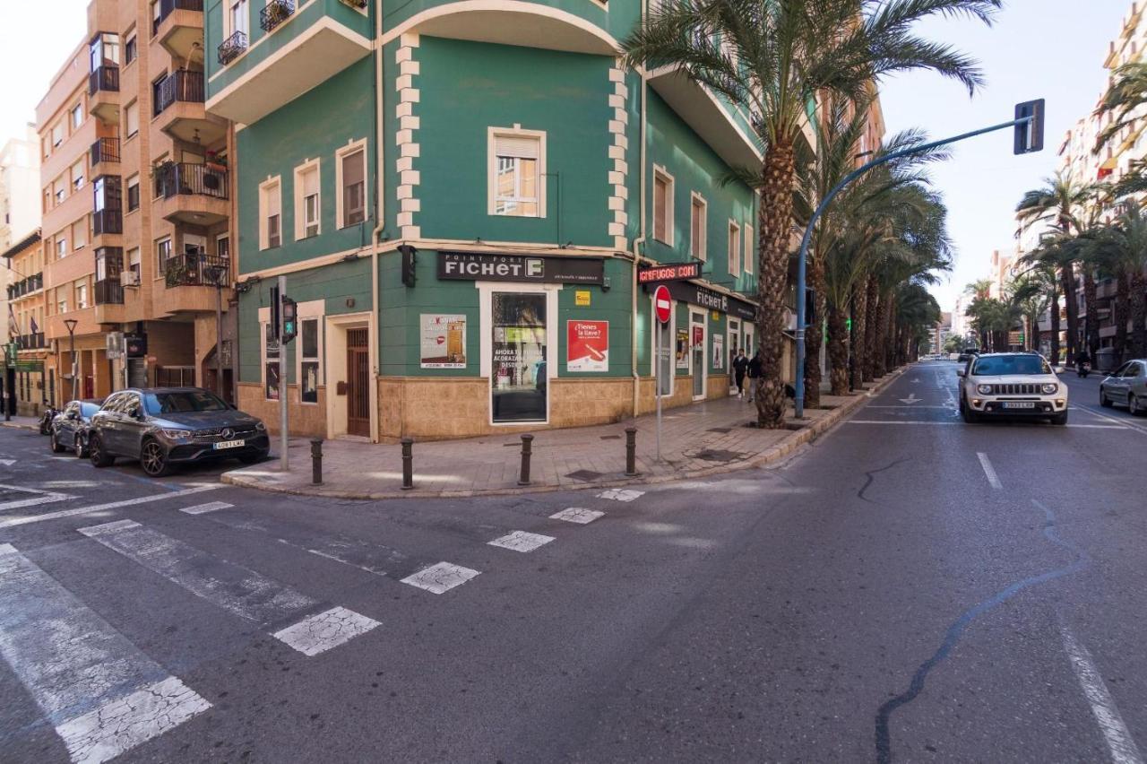 Hb Apartments - Apartamento Plaza Luceros Playa Alicante Loft Com Exterior photo